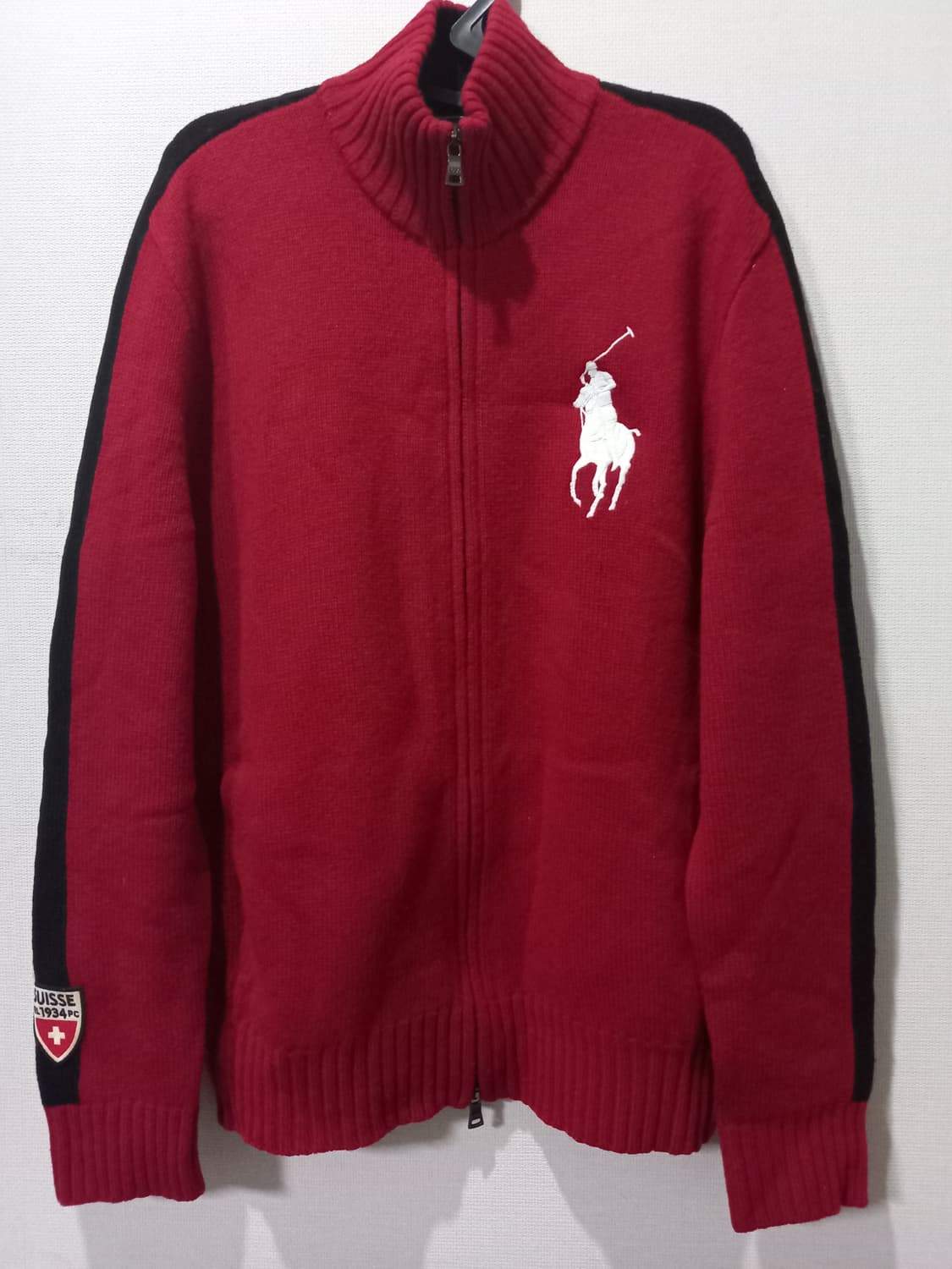 폴로 POLO 스위스 니트집업 100/L 상품이미지1