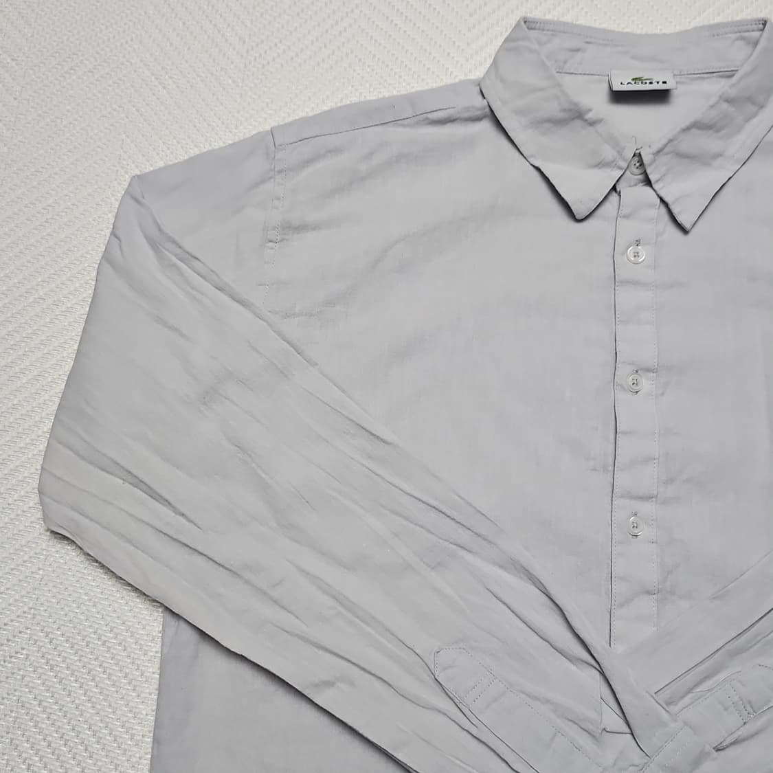 [라코스테] 클래식 로고 긴팔 셔츠 100 상품이미지4