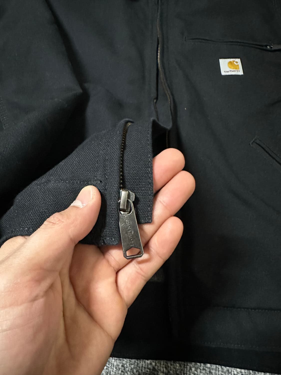 칼하트 블랙 워크 자켓 M 상품이미지2