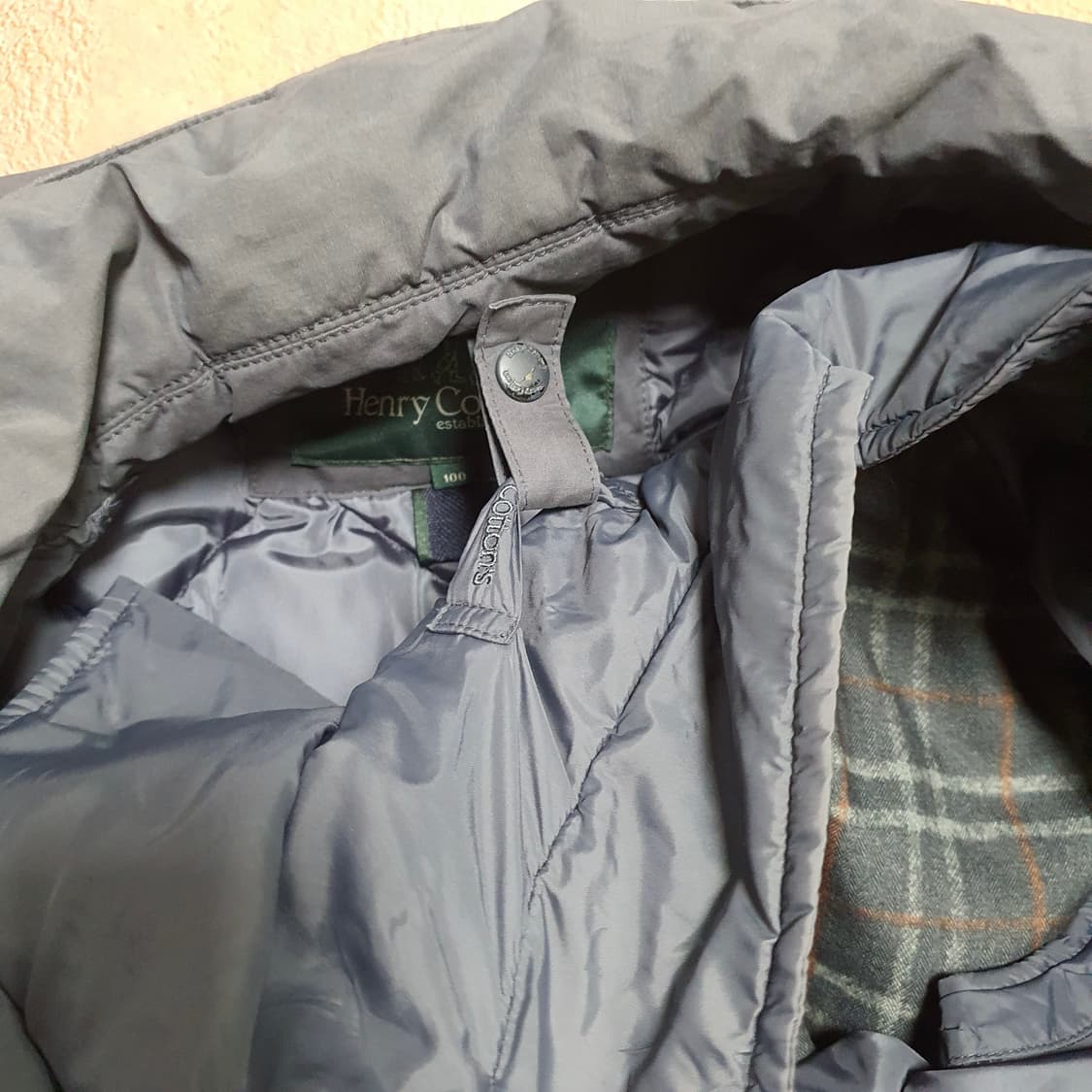 ✨ (바배) 헨리 코튼 파일럿 다운 코트  상품이미지3