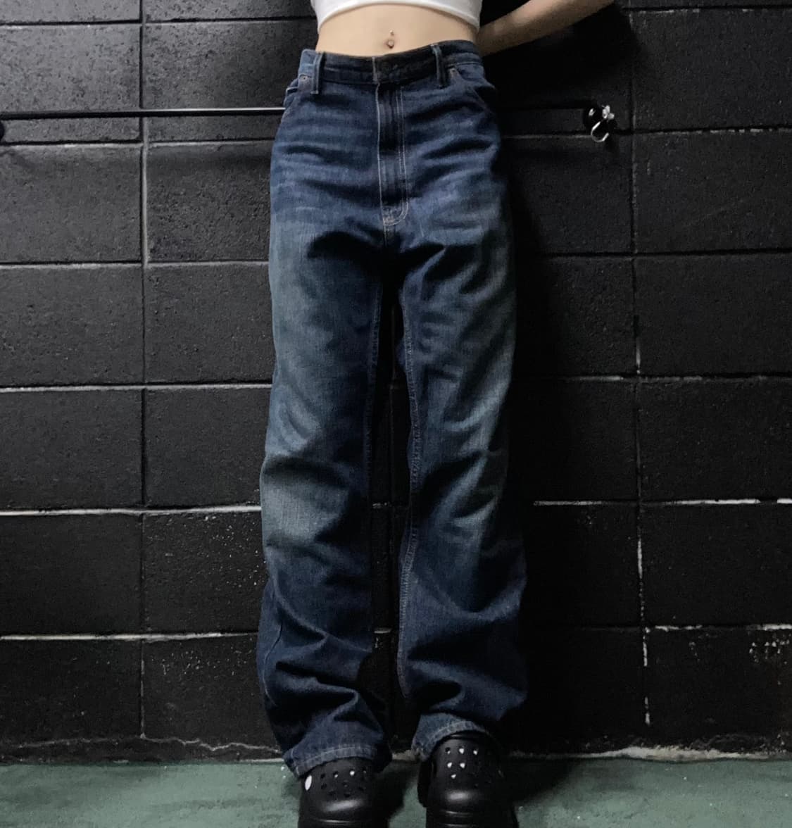 dickies 진청 워싱 데님 팬츠 상품이미지1