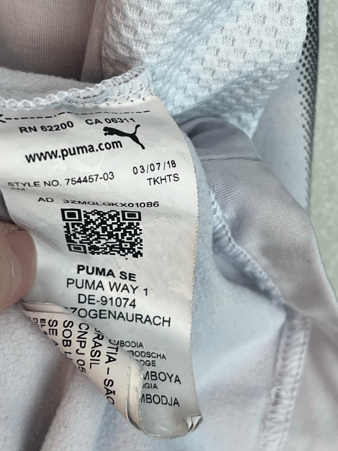 해외판 푸마 AC밀란 트레이닝 풀오버 자켓 져지 [XL]  상품이미지6