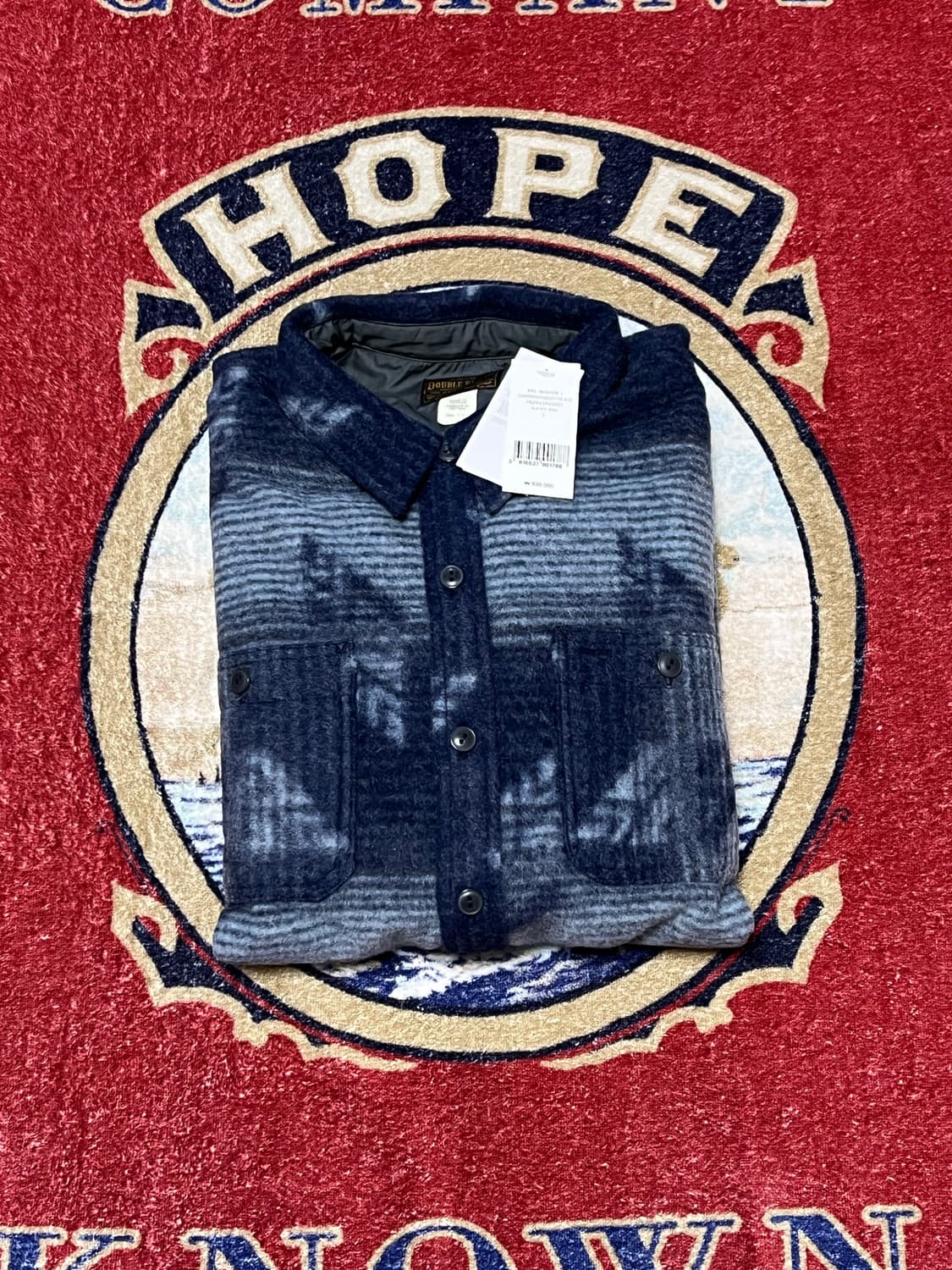 더블알엘 (RRL) 니트 자카드 오버셔츠 상품이미지1