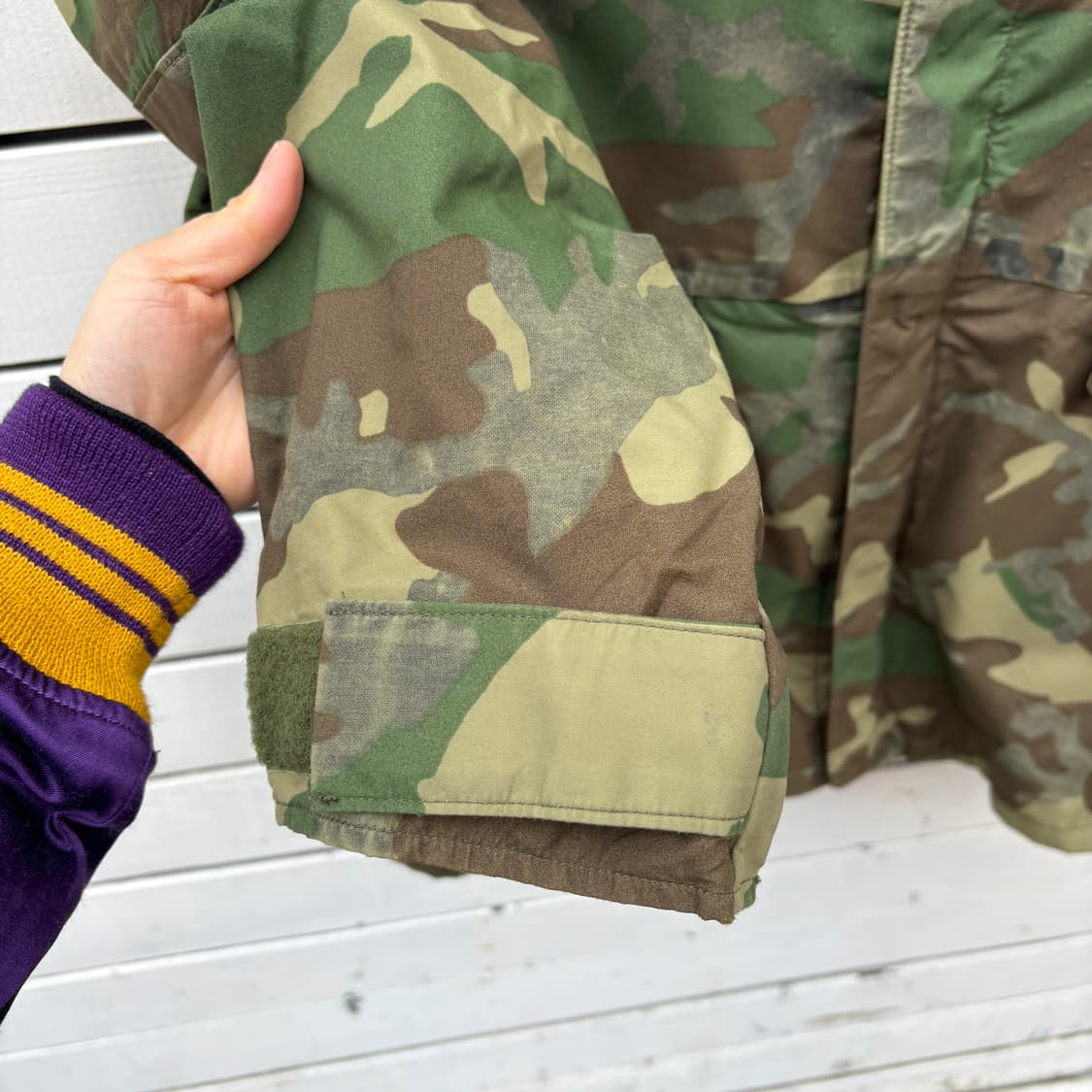 US Army 미군 오리지널 밀리터리 고어텍스 자켓 상품이미지4