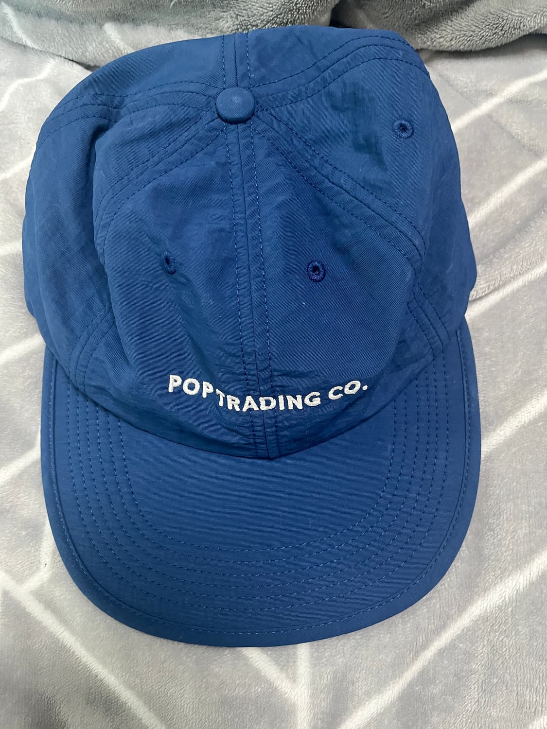 팝트레이딩컴퍼니 식스패널 캡 네이비 상품이미지1