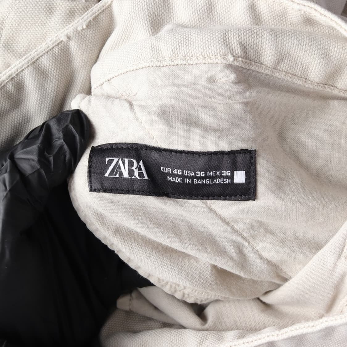 ZARA 빈티지 컷오프 코튼 카고 쇼츠 36 상품이미지5