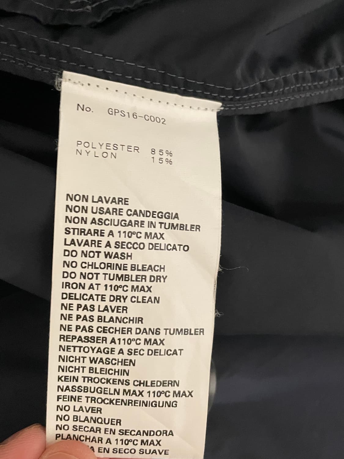 Graphpaper Shawl Collar Trench Coat 상품이미지4