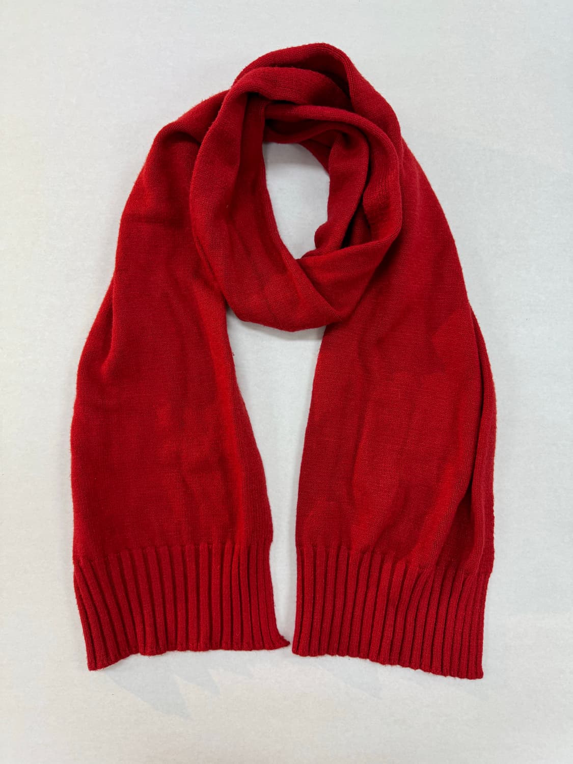 Red knit muffler 상품이미지1