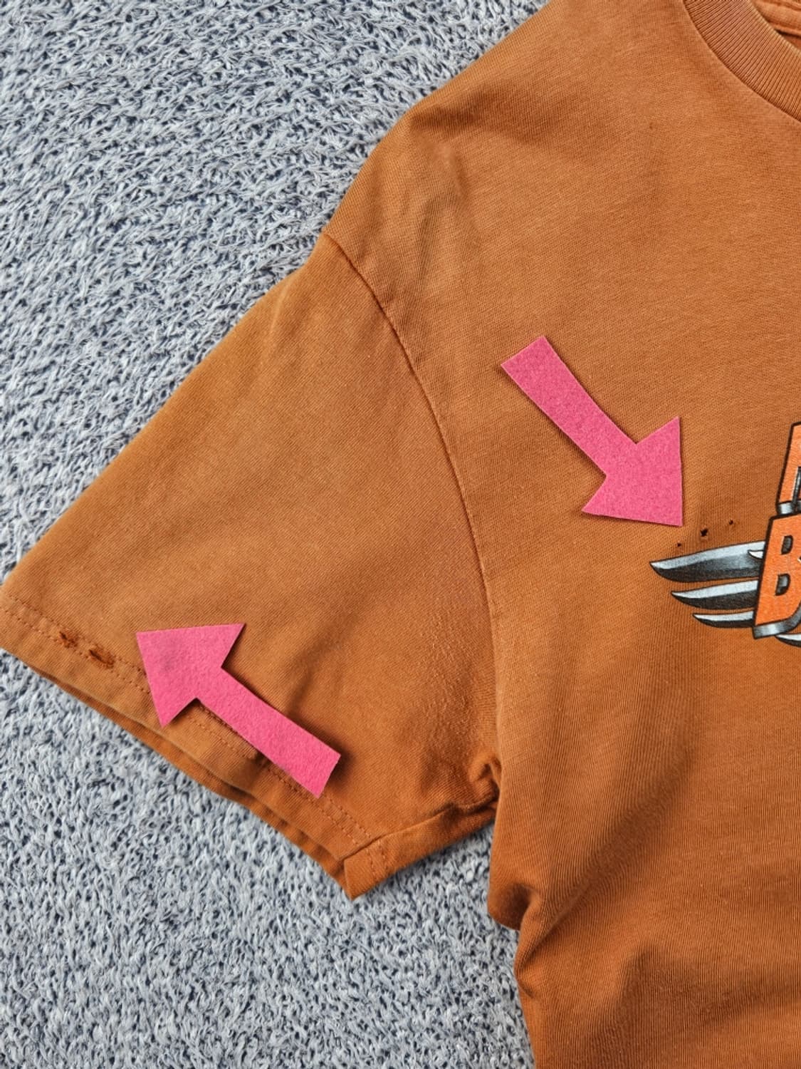 할리데이비슨 반팔 티셔츠 ( M추정 ) / 11930 상품이미지5