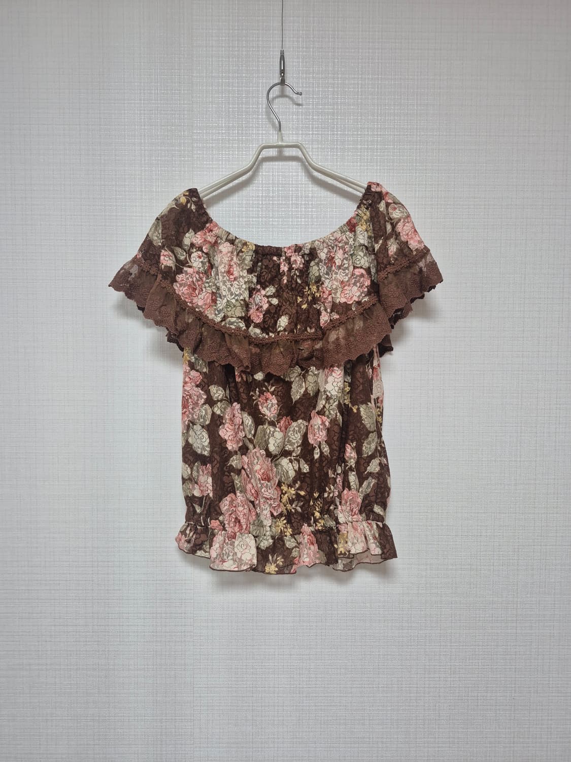 리즈리사 초고전템 히메갸루  쵸코 플로럴 오프숄더 상품이미지4