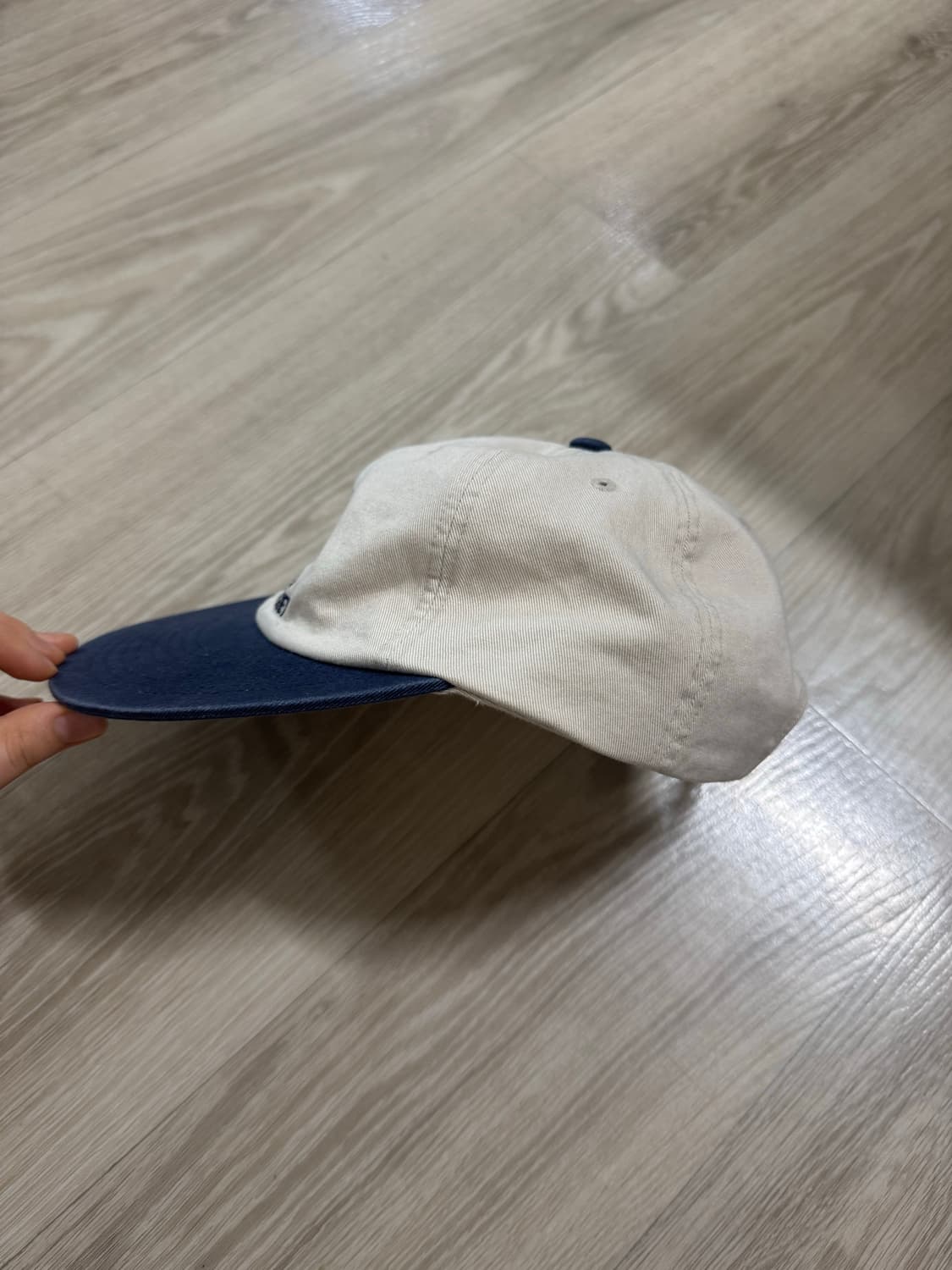 헬로 선라이즈 투 톤 워시드 OG 로고 6패널 캡 상품이미지2