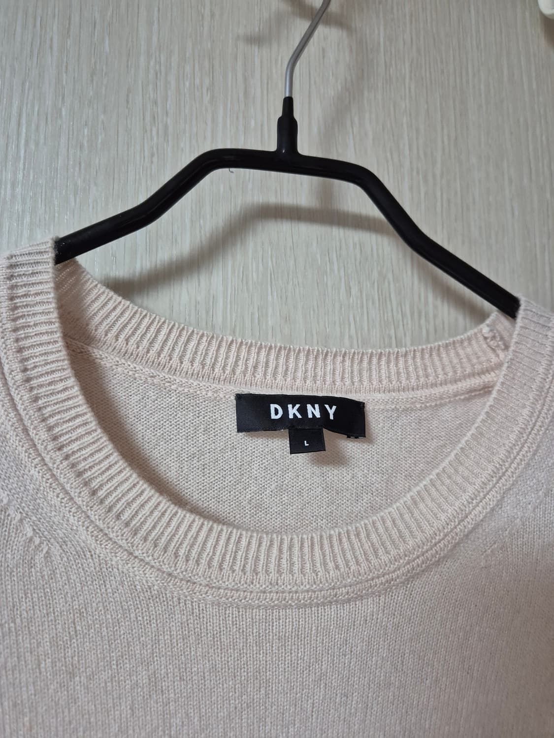 한섬 DKNY  캐시미어100프로 니트 남성 라지 상품이미지4