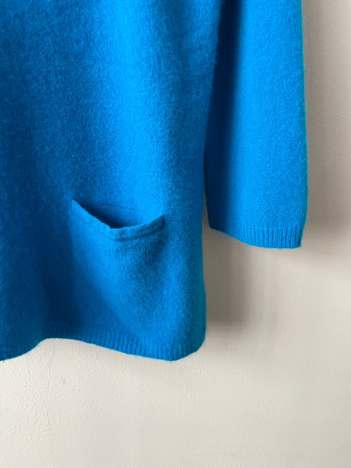vintage turkishblue cashmere knit 상품이미지5