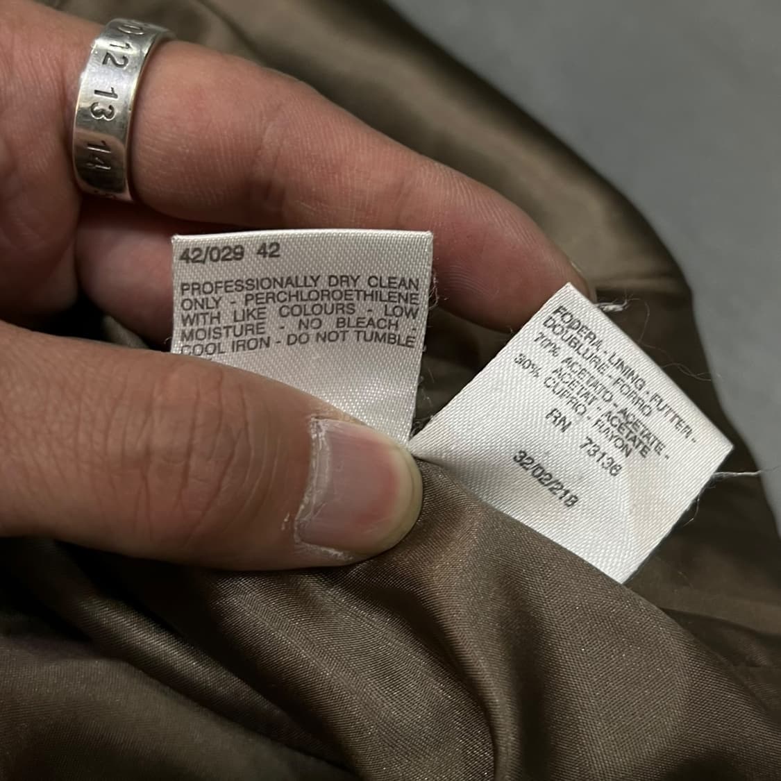  막스마라 베이지 울 맥코트 y13943 상품이미지9