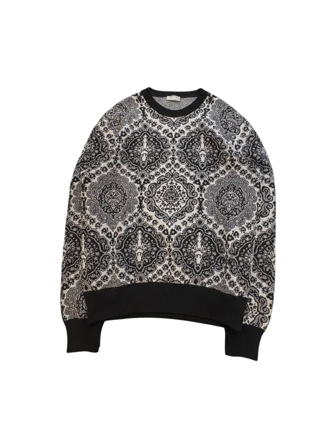 디올 자카드 패턴 니트 상품이미지1