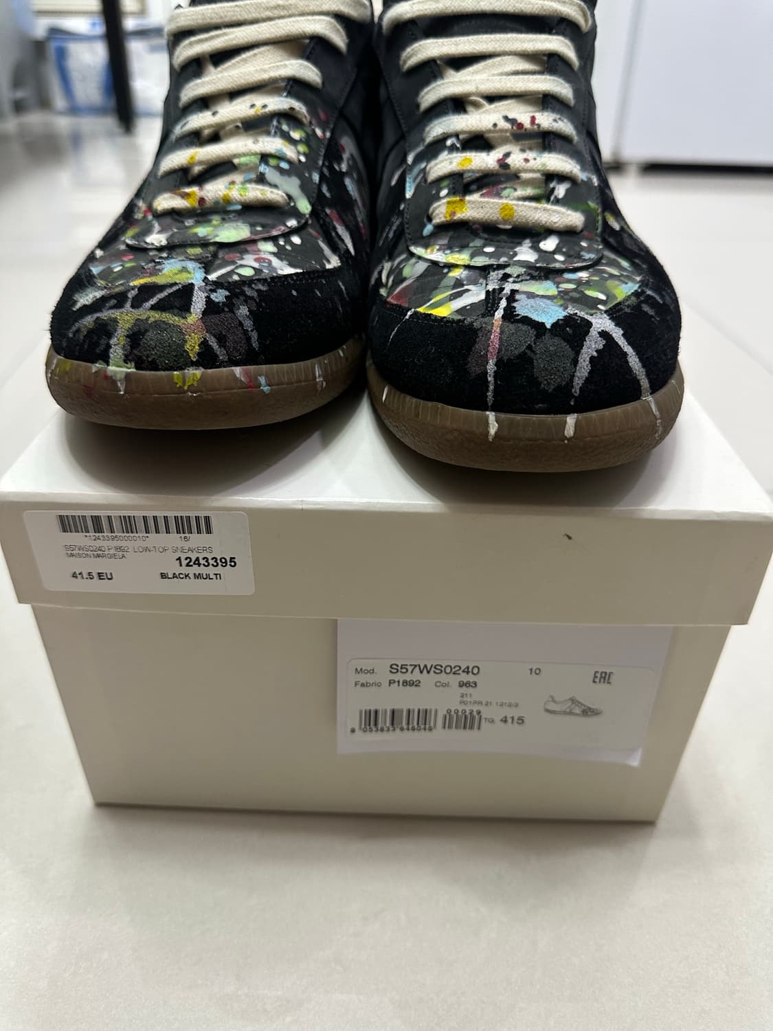 마르지엘라 독일군 페인팅 블랙 41.5 상품이미지4