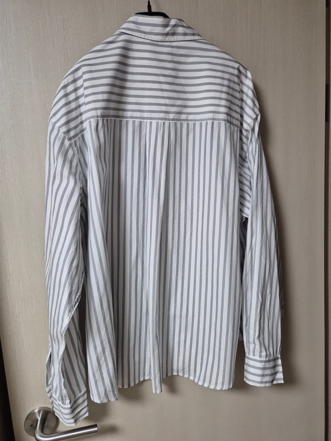 쿠어 COOR 오버핏 스트라이프 셔츠 남방 상품이미지2