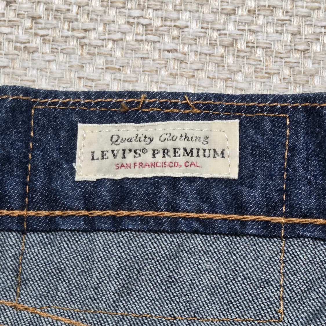 Levi's 리바이스 505 70s 빅E 데님 청반바지 상품이미지5