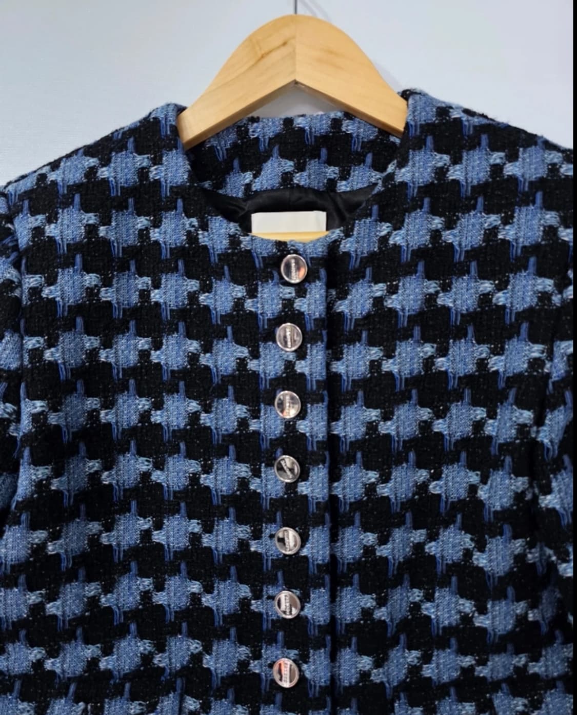 산드로 트위드 하운드투스 자켓 ~55 상품이미지1