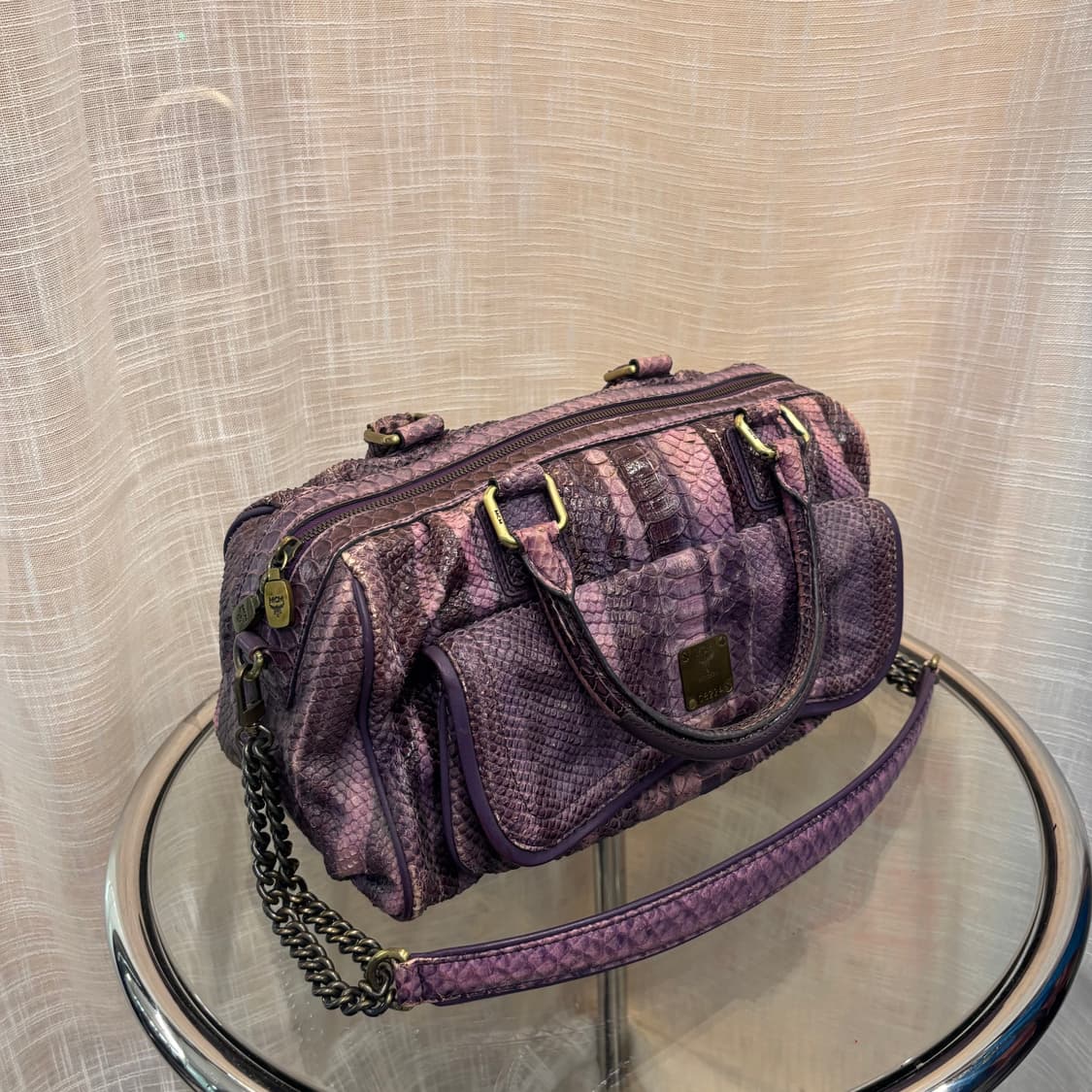 정품 MCM 벰피 보스턴 토트백     상품이미지2