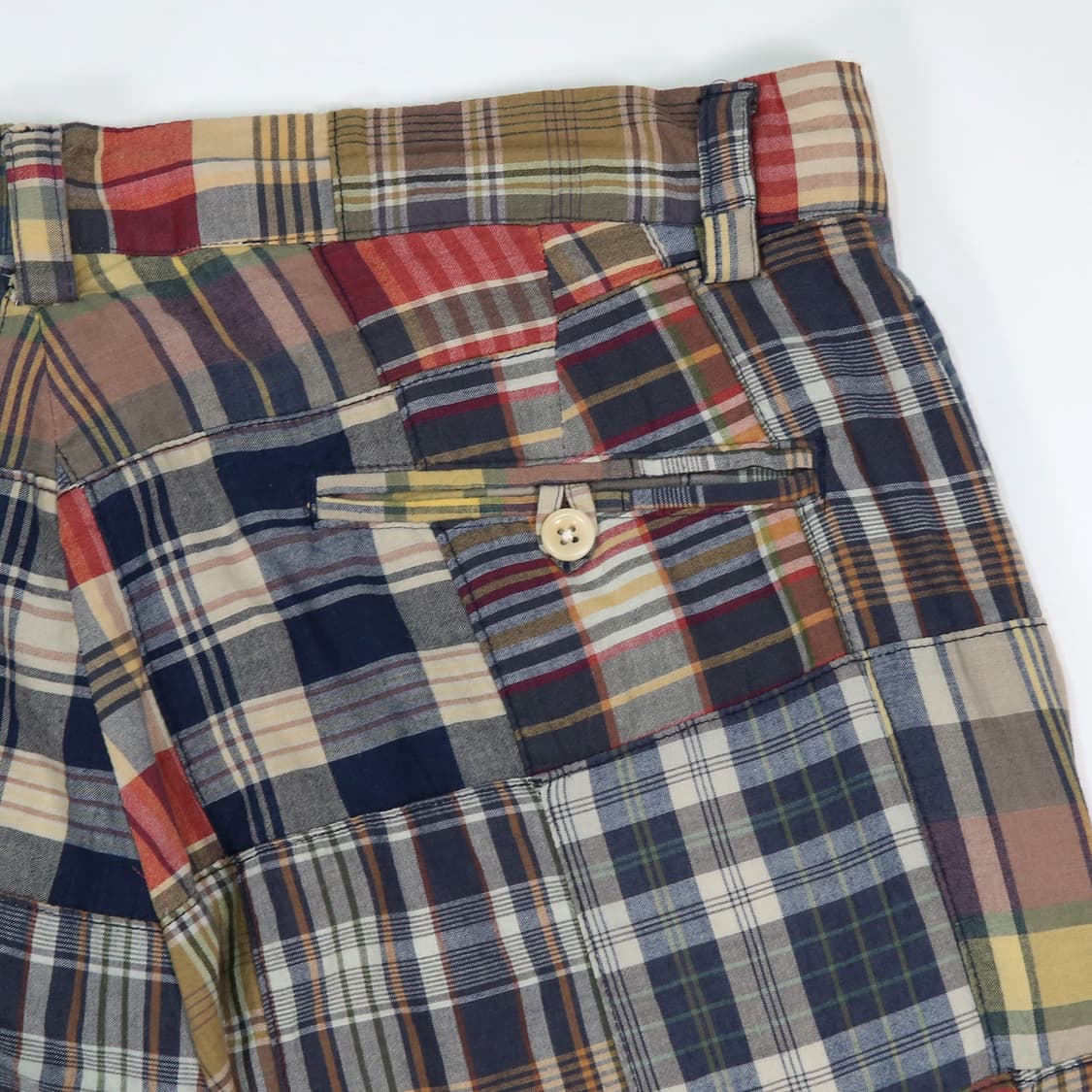 폴로 마드라스 패치워크 팬츠 32 (32~33) 상품이미지6