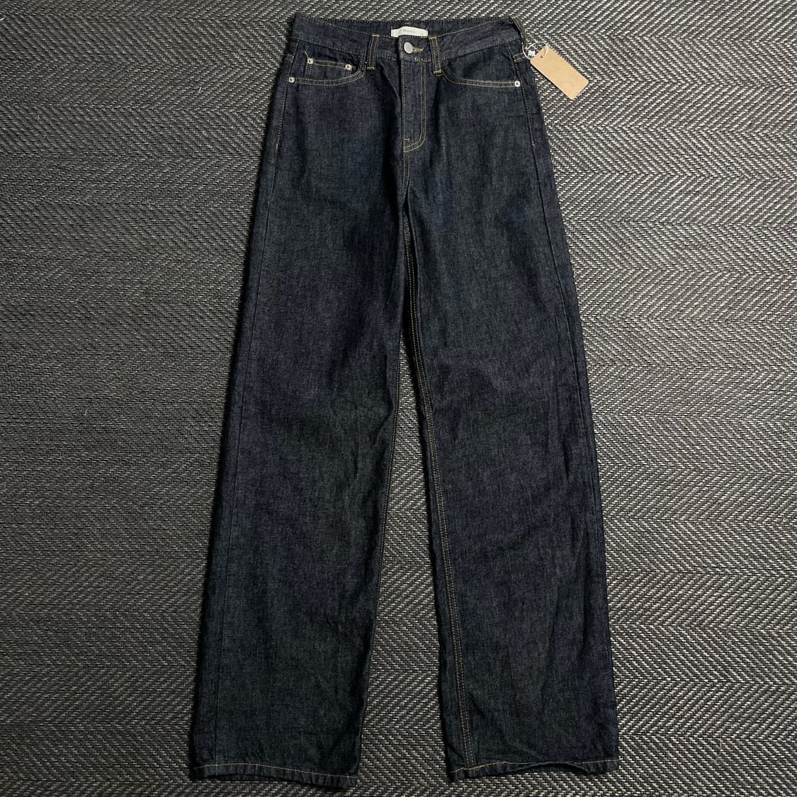 Hake 스트레이트 핏 인디고 데님 팬츠o 5358 상품이미지1