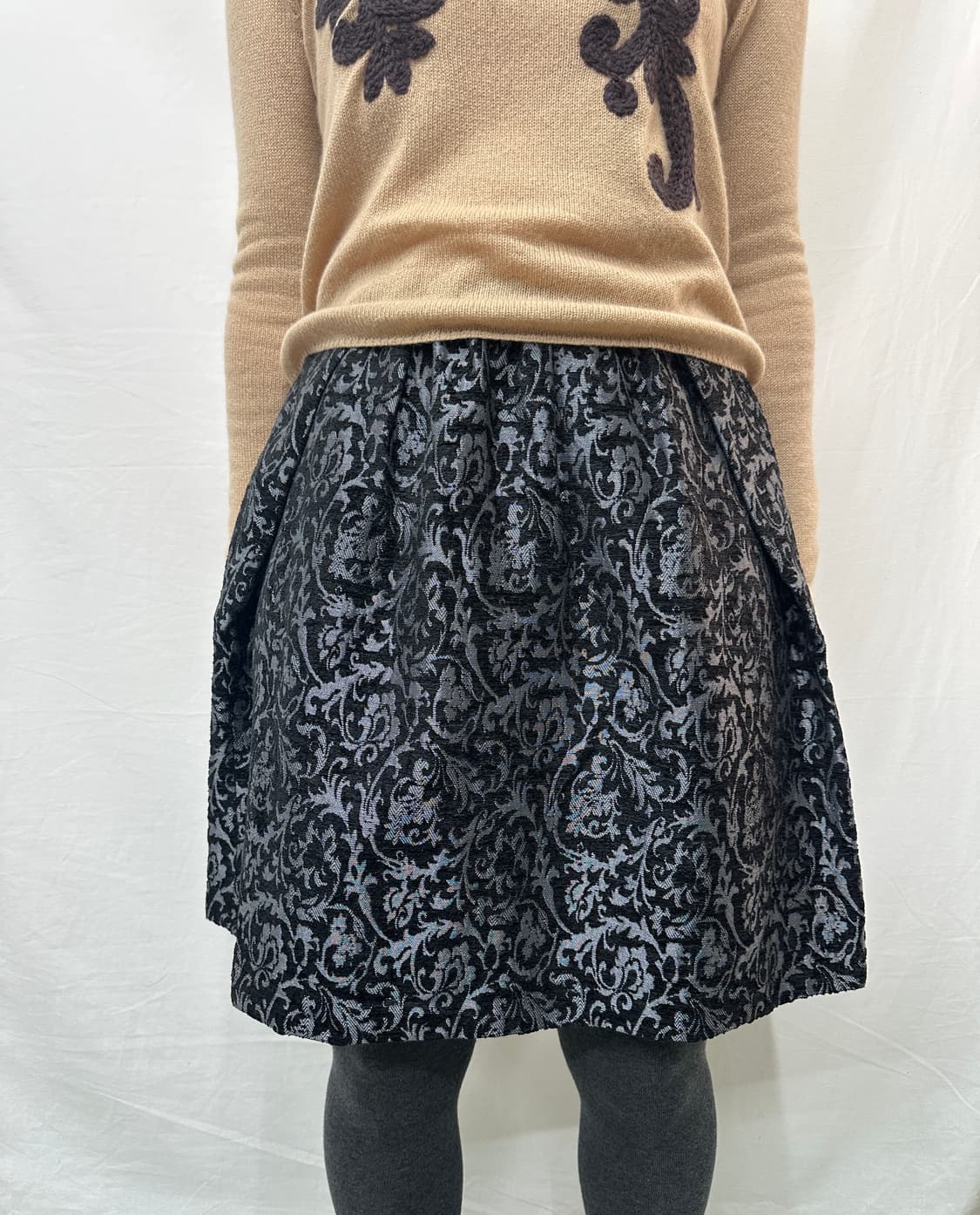 (택o) tsunoda paris jacquard skirt 상품이미지2