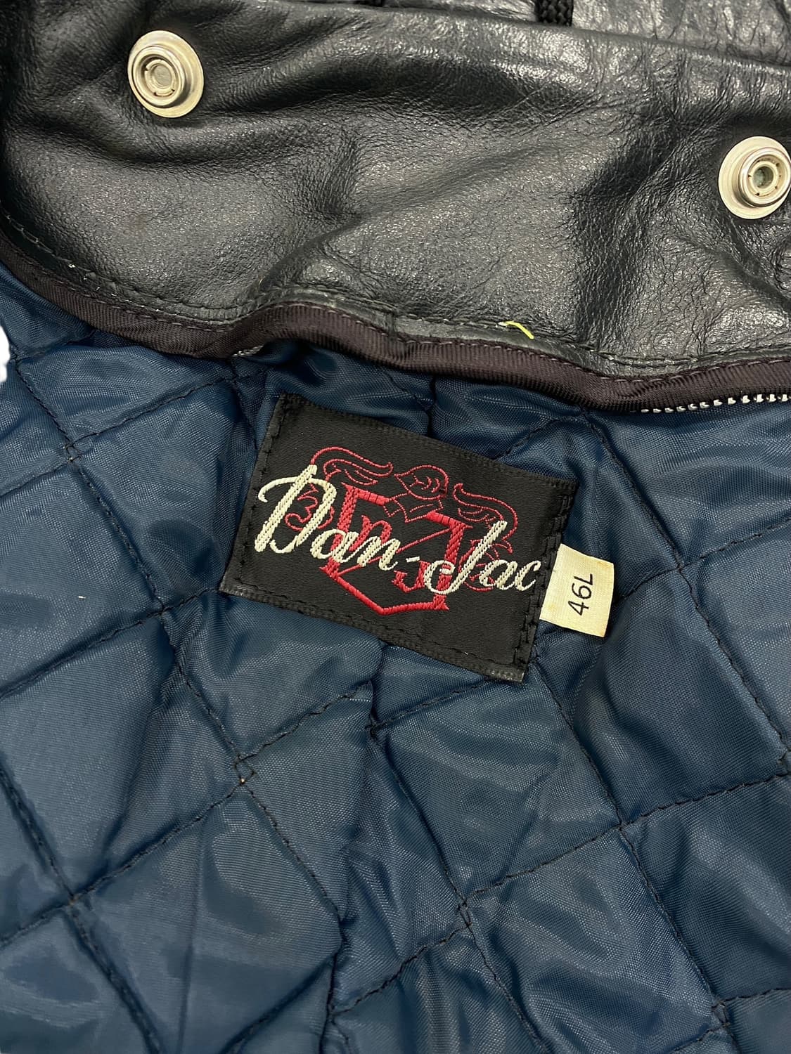 5-60's 시카고 폴리스 레더 자켓 상품이미지9