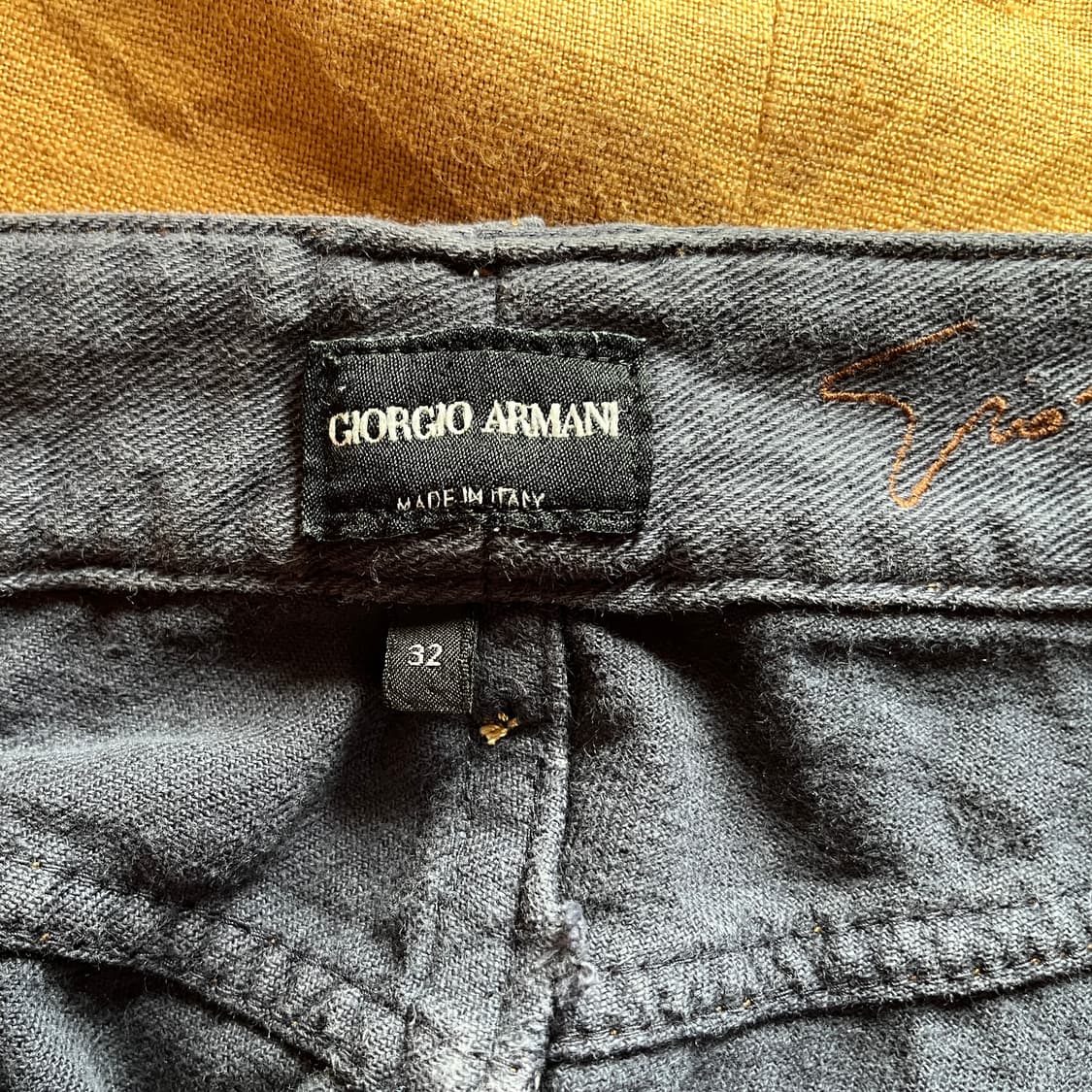 리테일 200만원 조르지오 아르마니 캐시미어 혼방 파이브포켓 트라우저 상품이미지8