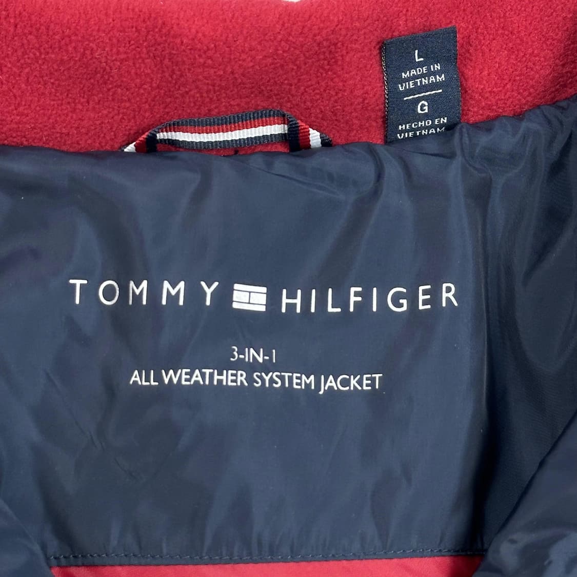 타미힐피거 플래그 네이비 퀼팅자켓 (L 여성추천) 상품이미지5
