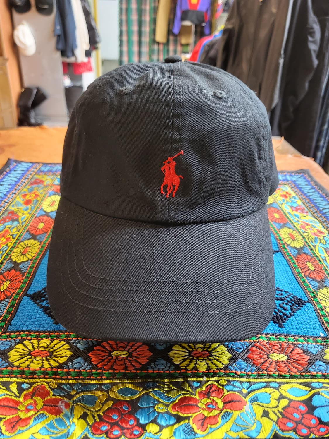 폴로랄프로렌 레드포니 코튼치노 볼캡 상품이미지1