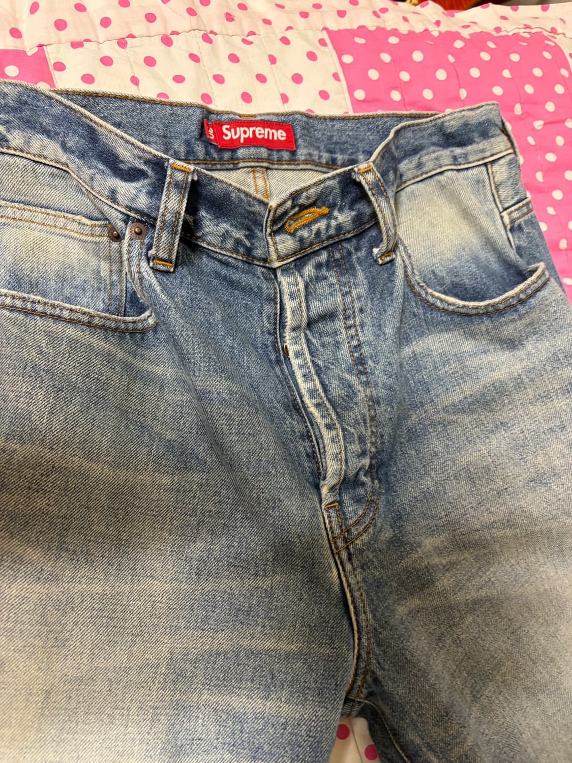 슈프림 디스트레스드 진 24ss 상품이미지2