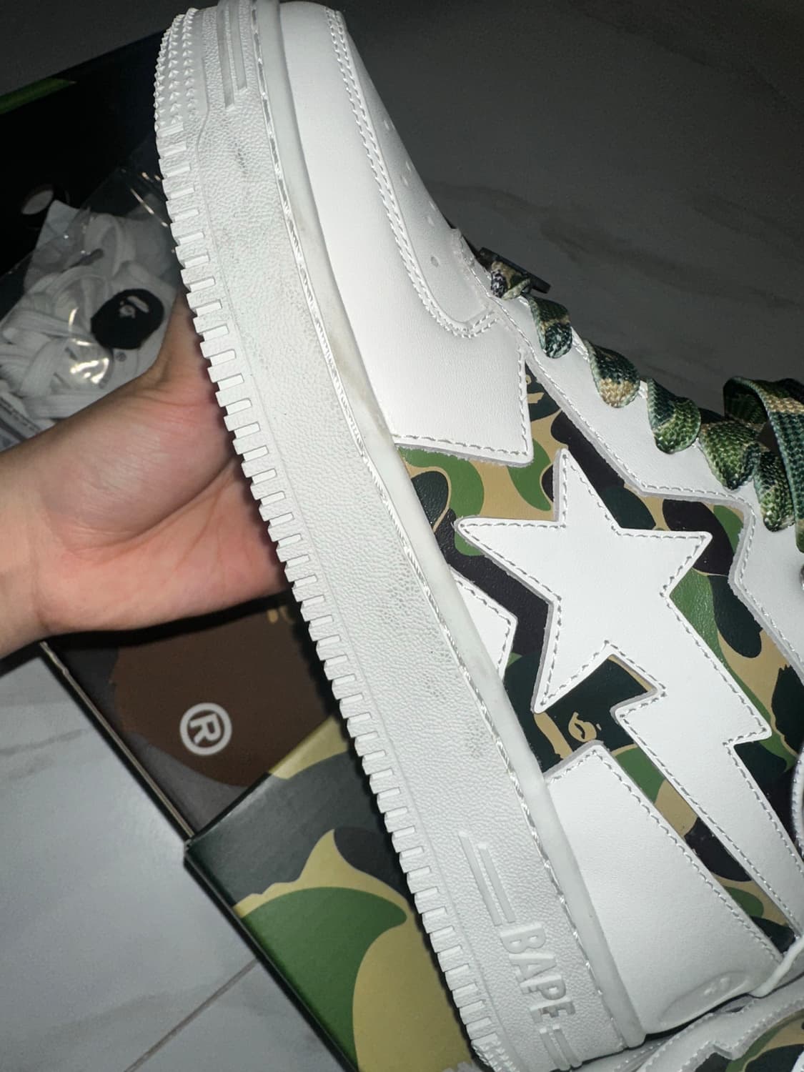 베이프스타 카모 컷아웃 240 새상품 상품이미지5