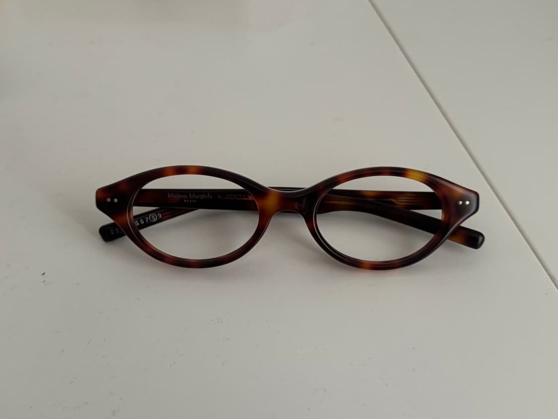 젠틀 몬스터 x 메종 마르지엘라 MM111 톨토이즈쉘 클리어 상품이미지1