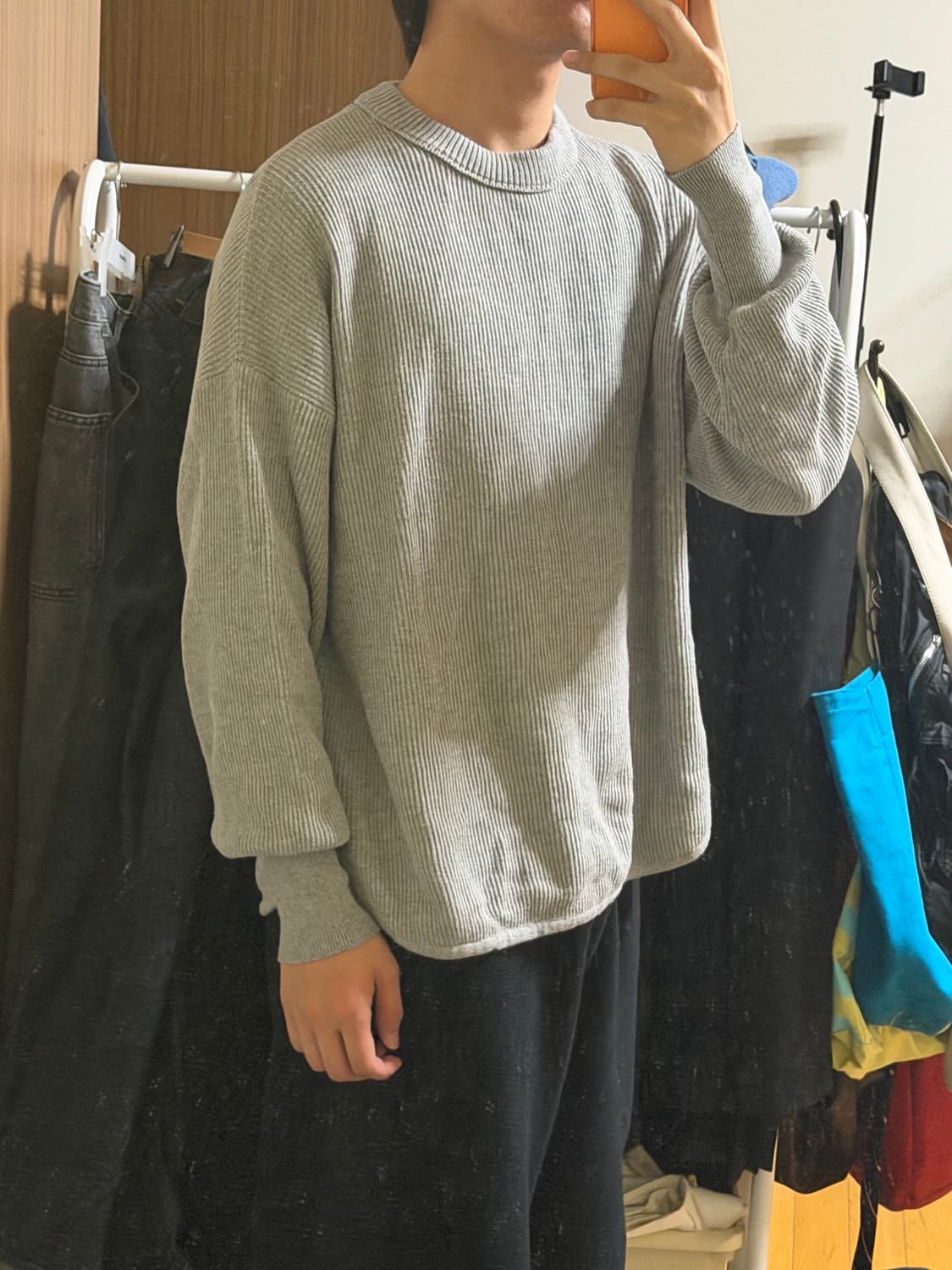 프릭스스토어 하이게이지 립 니트 상품이미지2