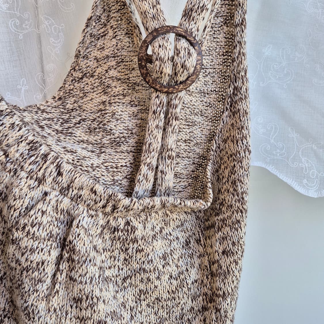 브라운 보카시 니트 세트 상품이미지5