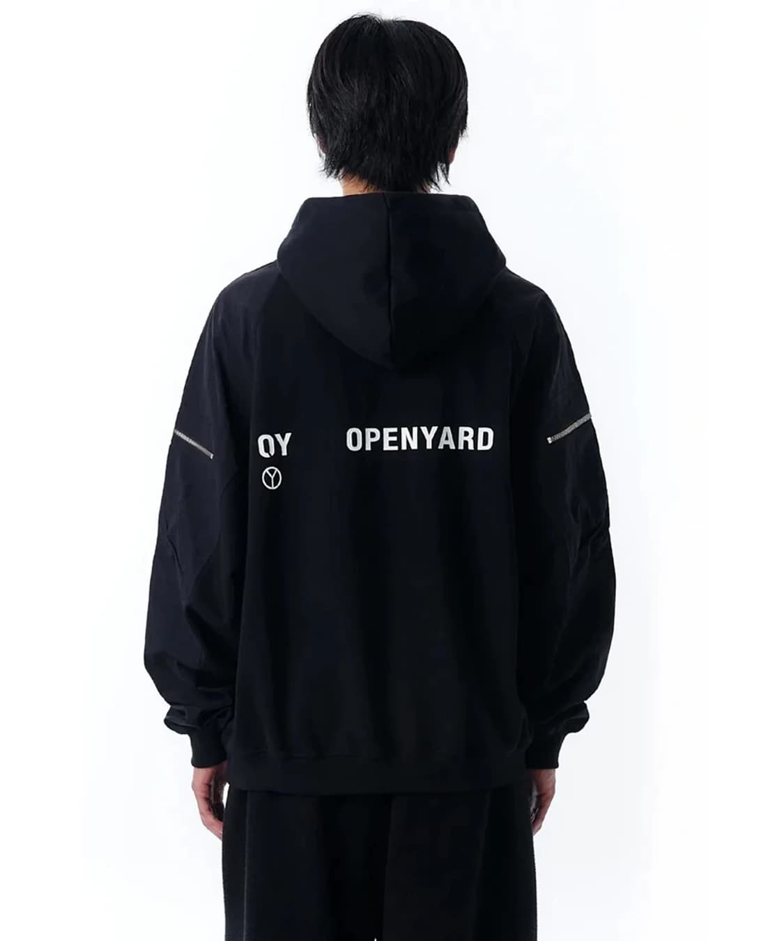 오와이 OY 패널 컨트레스트 포켓 후드티 R2269 상품이미지7
