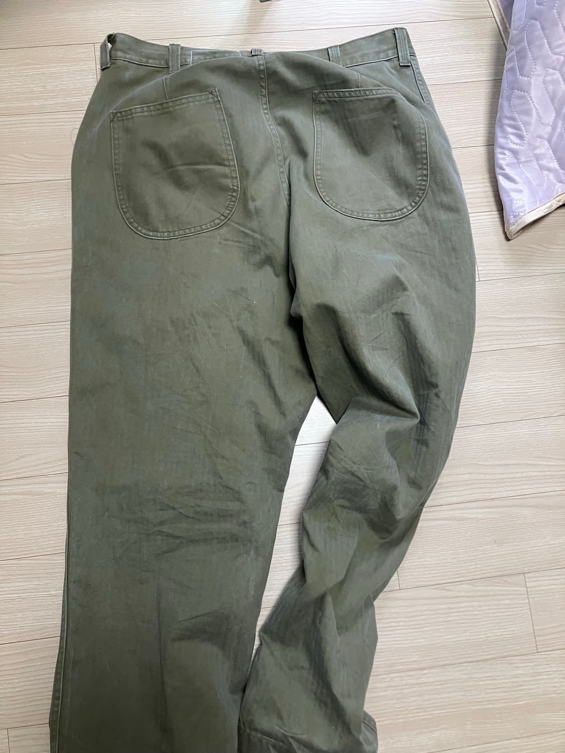 카키스 워크팬츠 olive drab M 상품이미지5