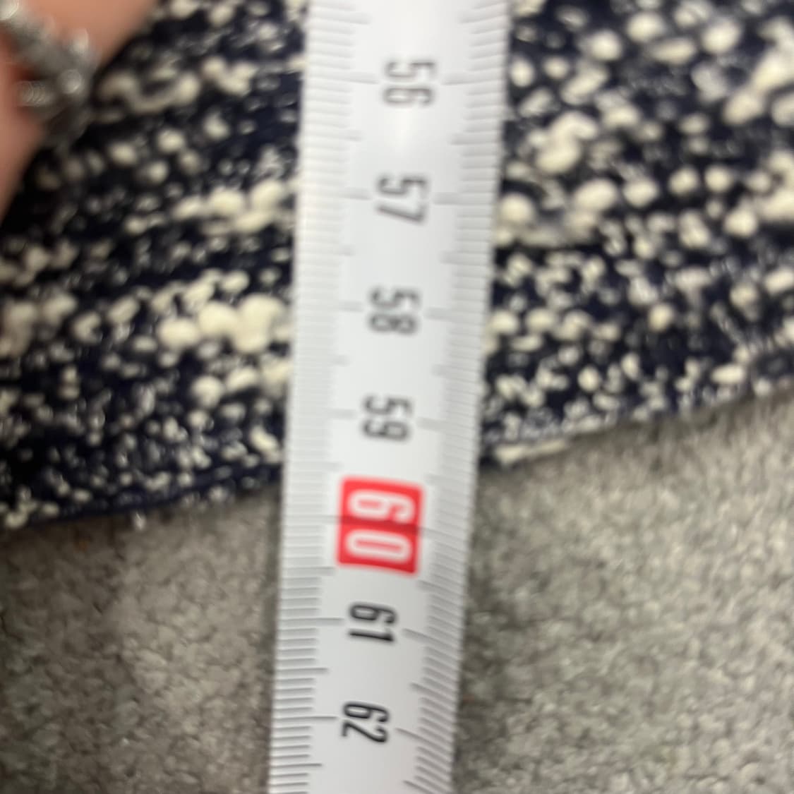 90 베네통 트위드 자켓 상품이미지8