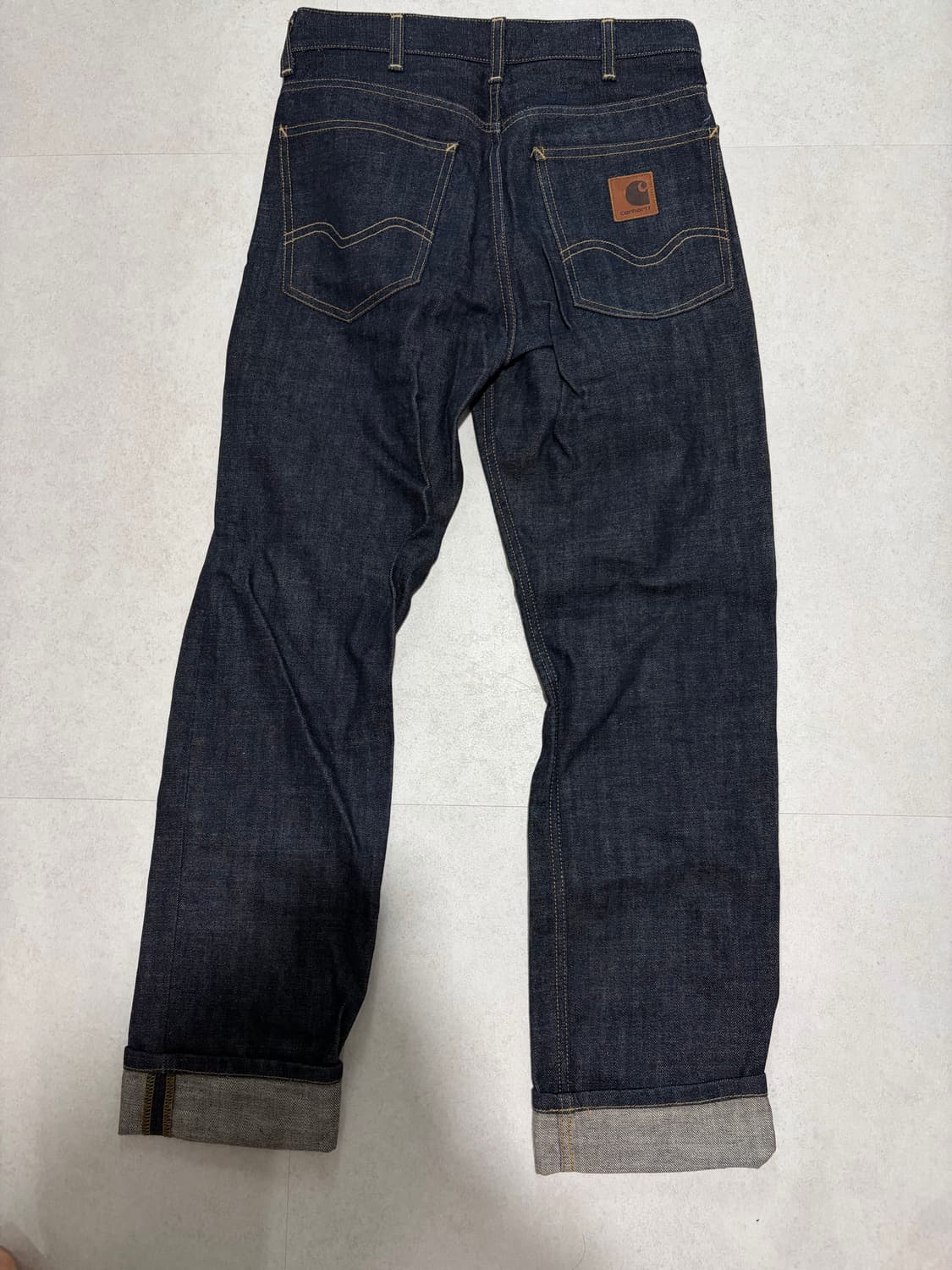 칼하트wip 매장정품 생지데님 28 상품이미지1