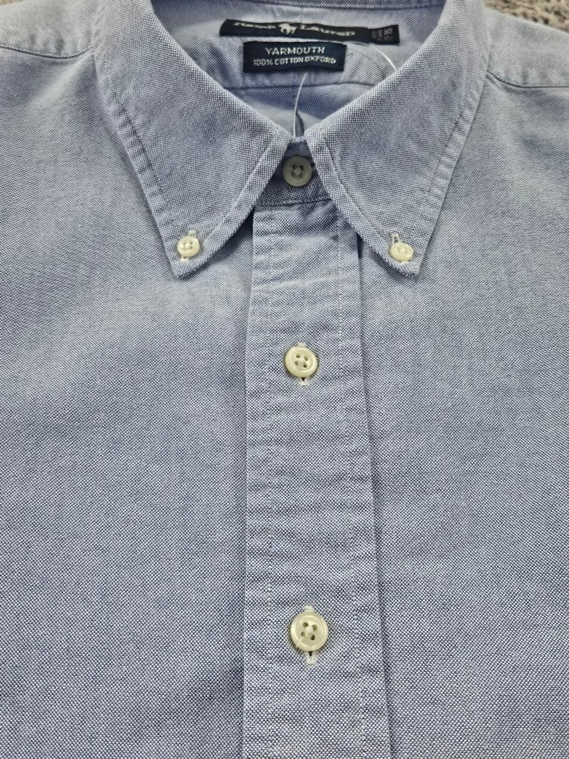 폴로랄프로렌 크롭 커스텀 야머스 옥스포드 셔츠 (2XL추정)/ 11517 상품이미지8