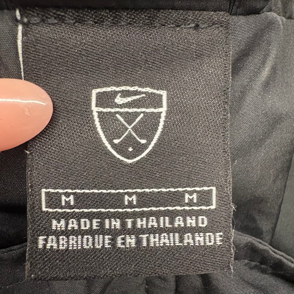 [정품/M] 나이키 골프 블랙 바람막이 자켓 b18 상품이미지5