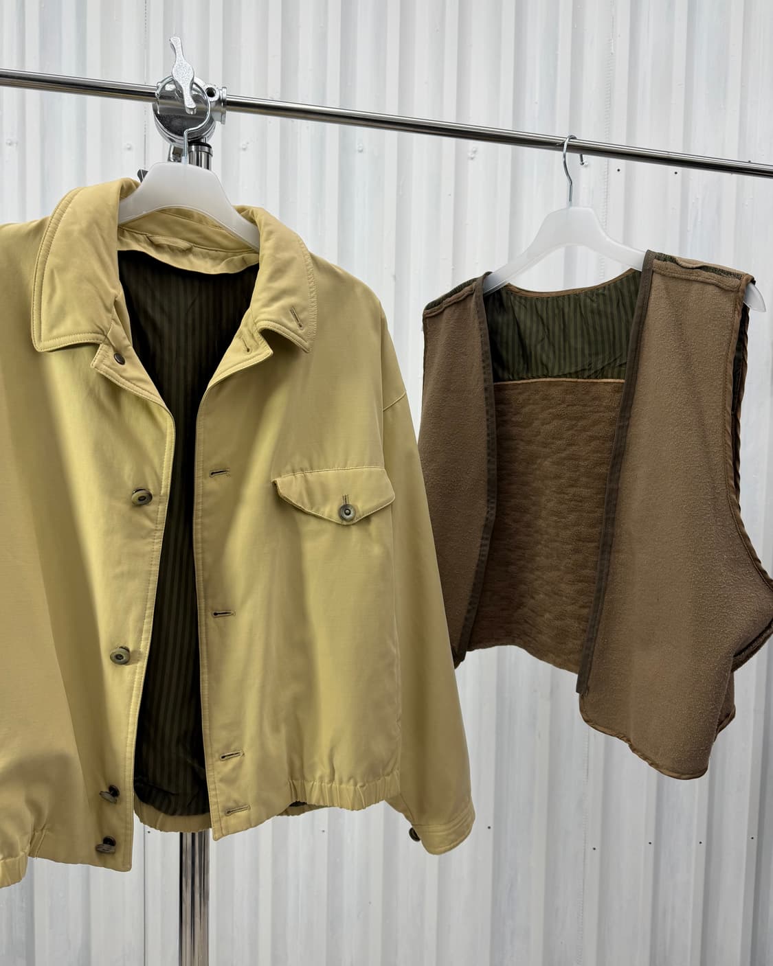 early 90s Giorgio Armani Cotton Bomber  상품이미지3