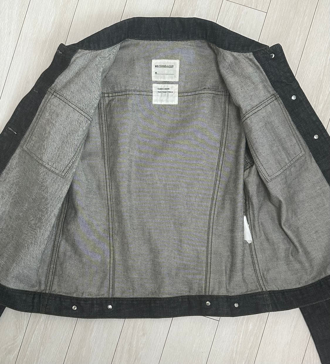 Helmut Lang 2002 Raw Denim Jack 상품이미지4