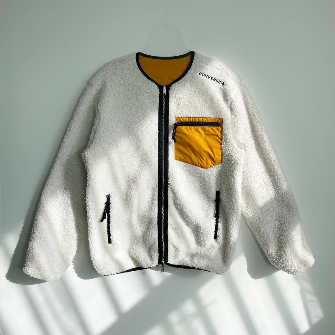 A2 컨버스 유틸리티 리버서블 셰르파 재킷 95사이즈 상품이미지1