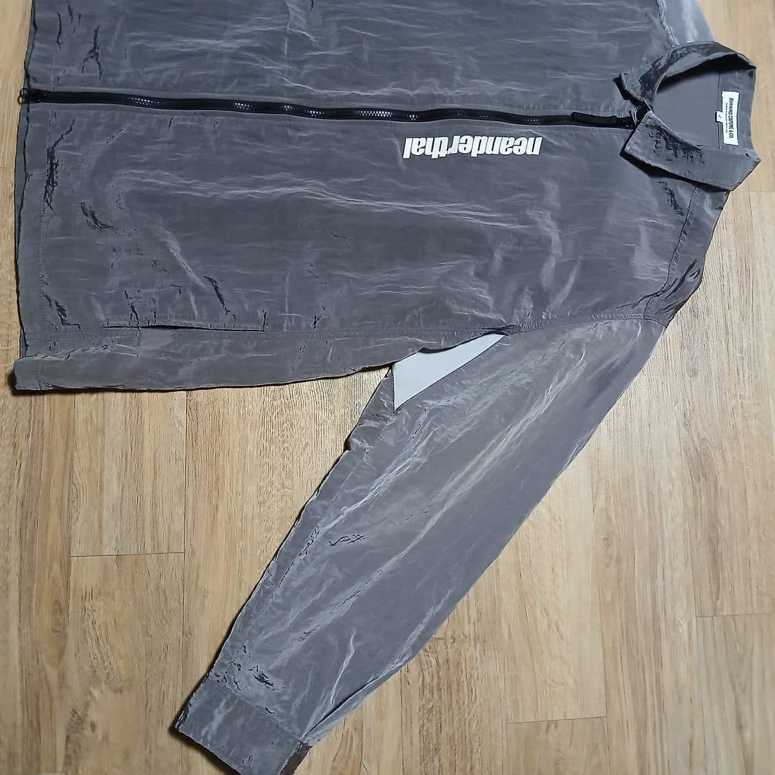 버닝카포네 나일론 메탈 바람막이 투웨이 자켓 상품이미지4