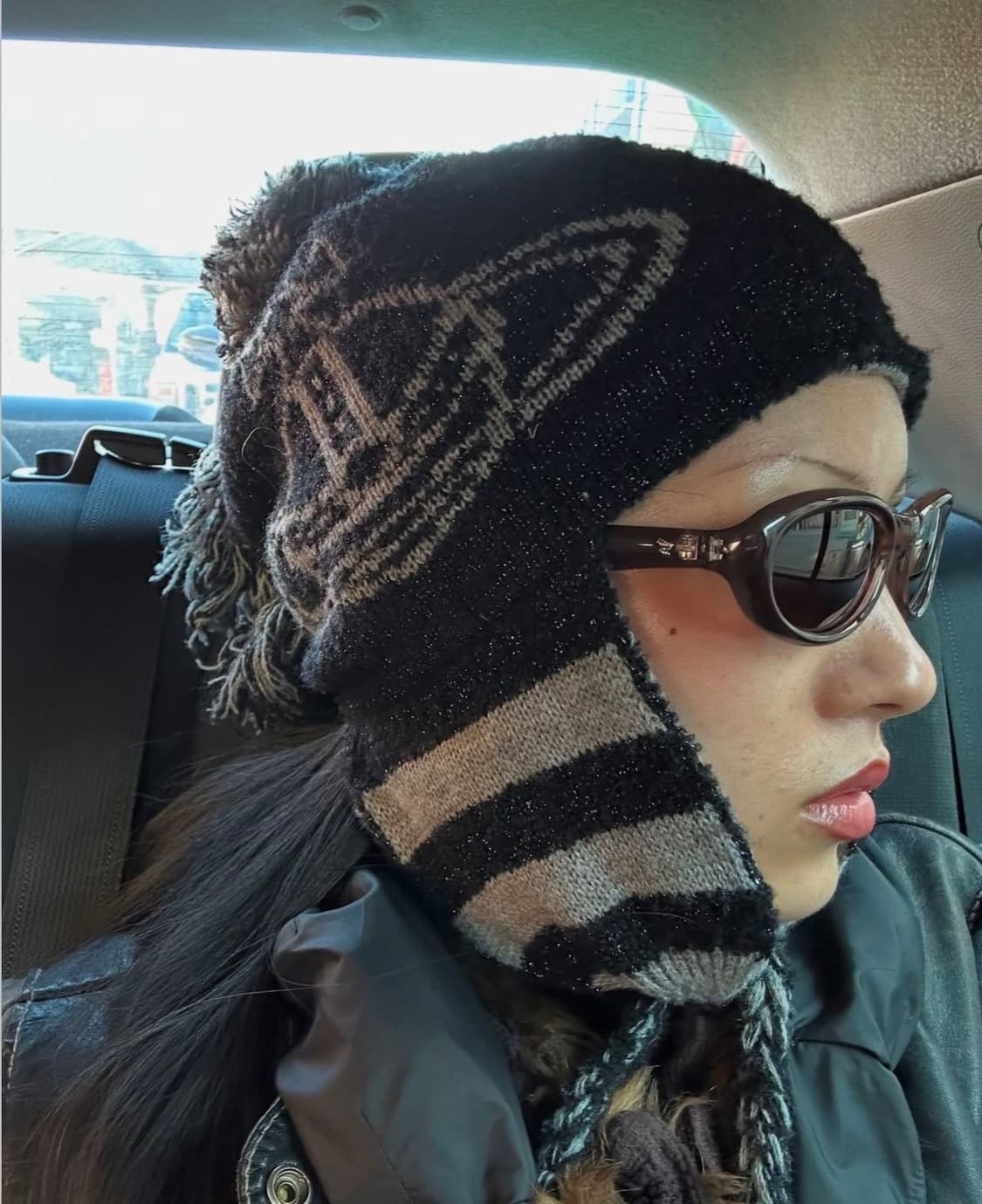 비비안웨스트우드  신이치 이어플랩 모자 상품이미지2