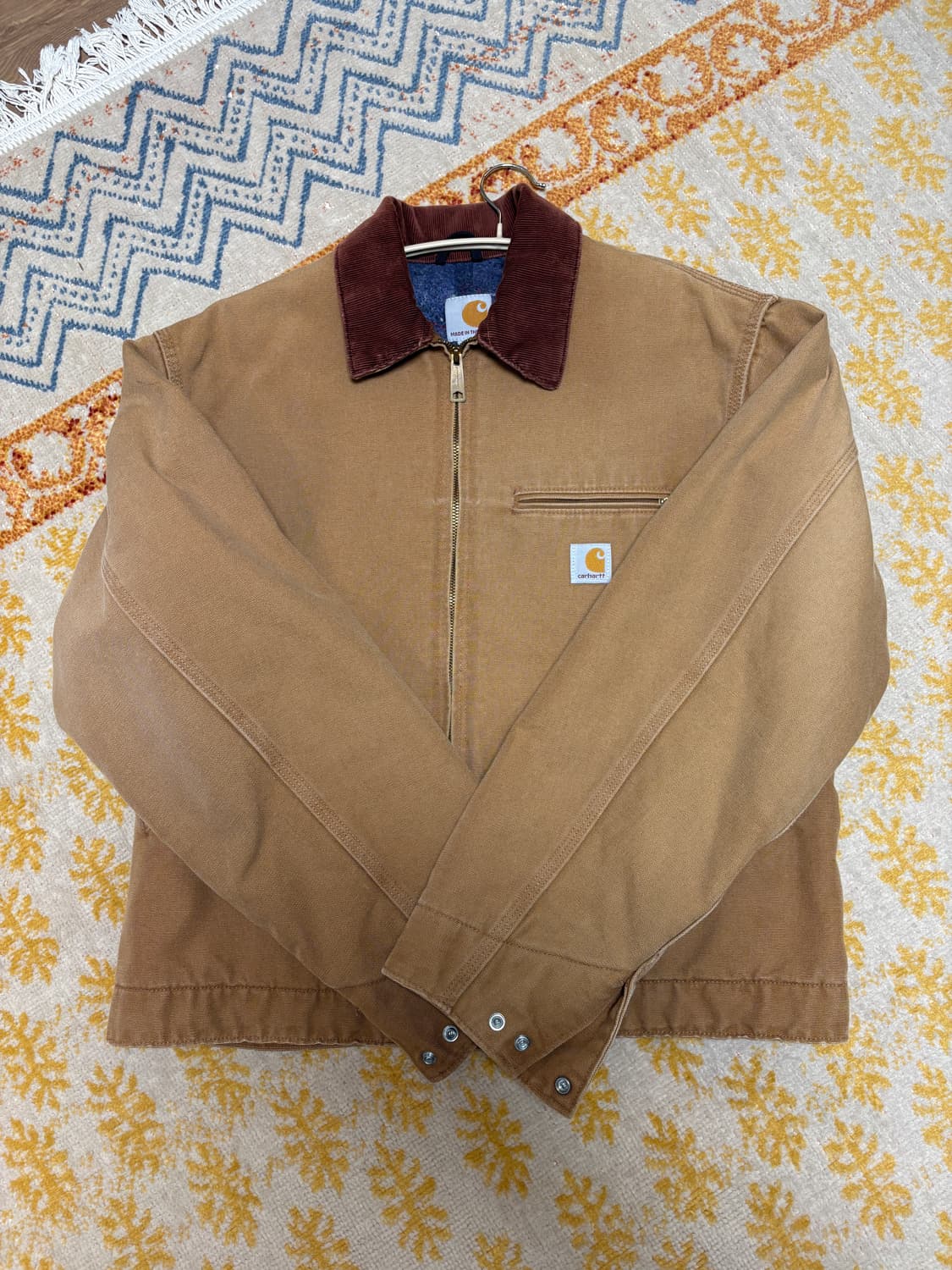 Carhartt J001 디트로이트 자켓 (J001-BRN) 상품이미지3