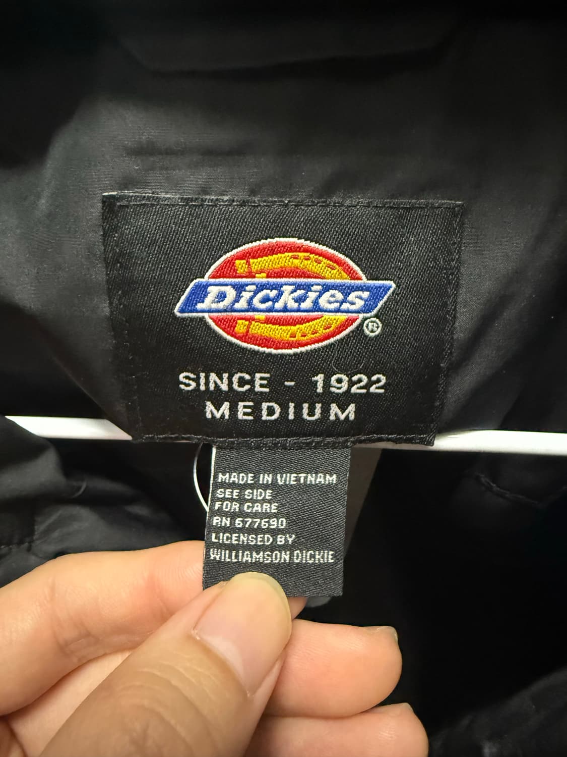 Dickies 빈티지 블랙 패딩 M 상품이미지4