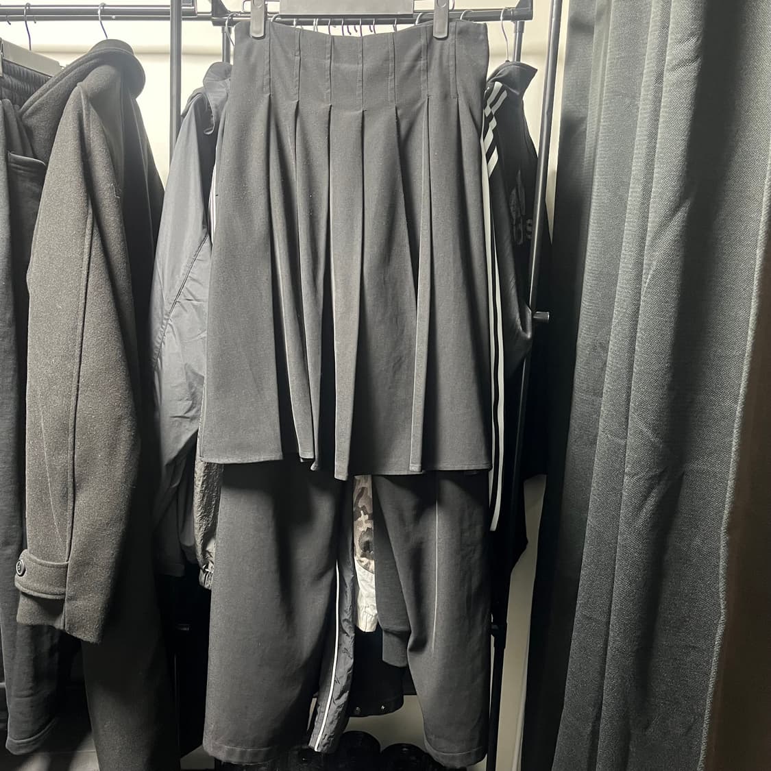 우화 레이어드 치마바지 상품이미지1